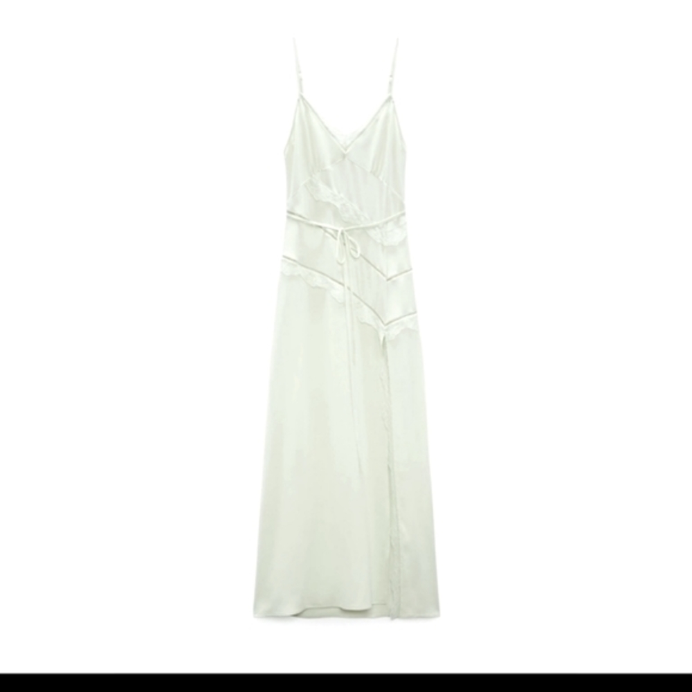 NWT ZARA Long Slip Dress